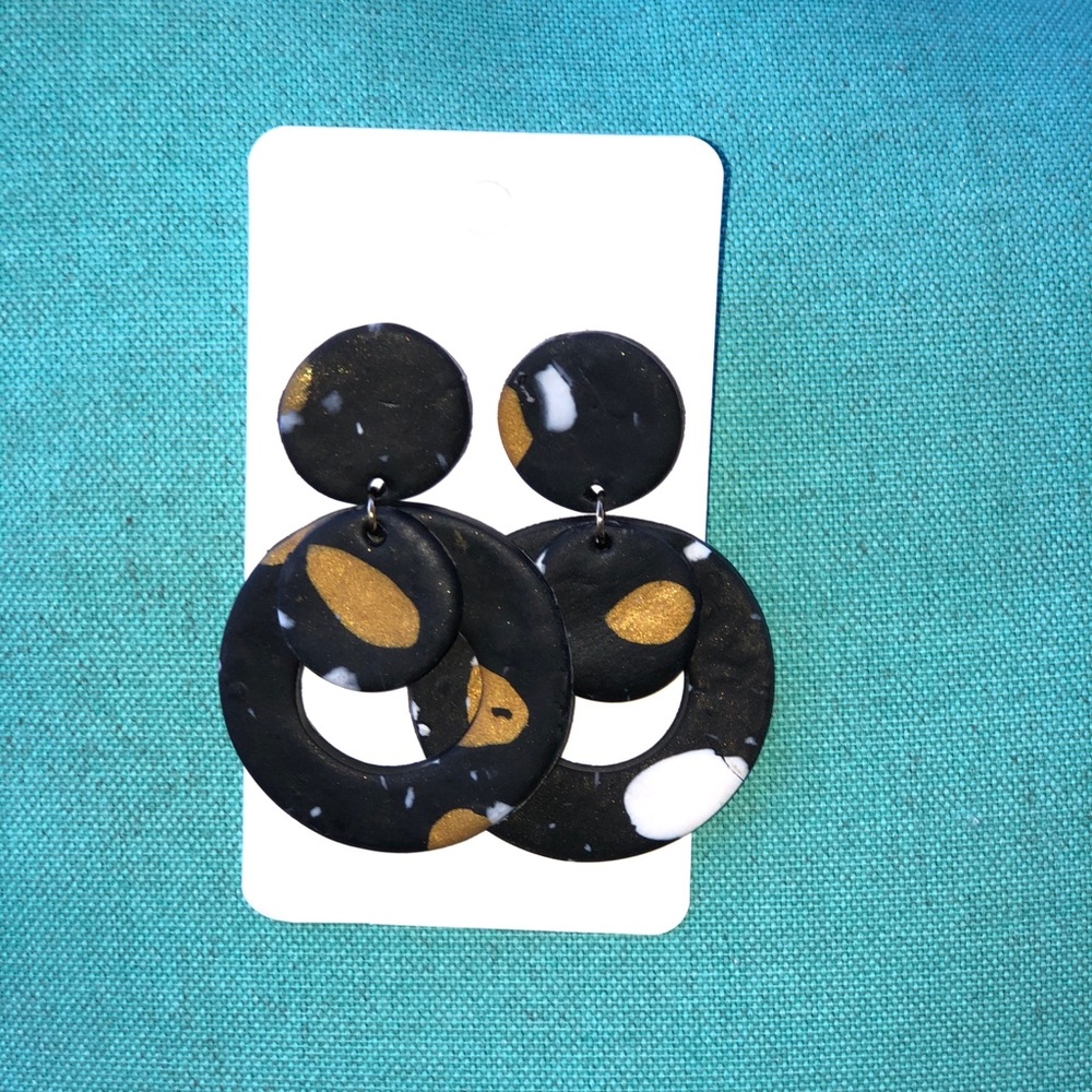 Clay earrings